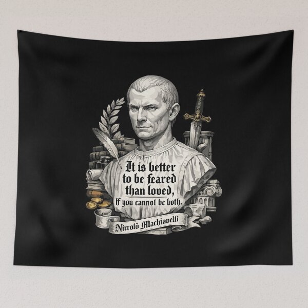 Item preview, Machiavelli Better to Be Feared Than Loved designed and sold by storelibertys.