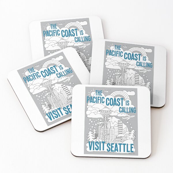 Item preview, Visit Seattle designed and sold by LyonDesignSweden.