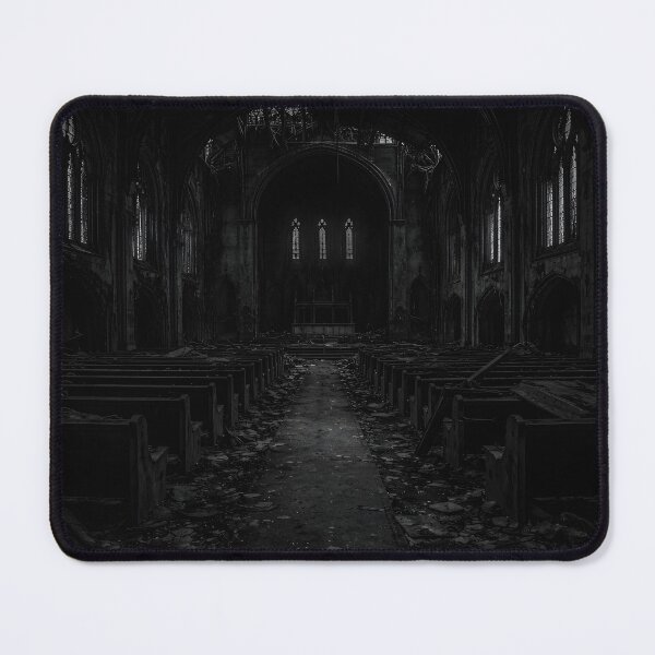 Item preview, Abandoned Gothic Church Interior – Melancholy 012 designed and sold by Capone-Gallery.
