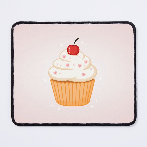 Item preview, Pink Hearts Cupcake designed and sold by Krameri Creations.