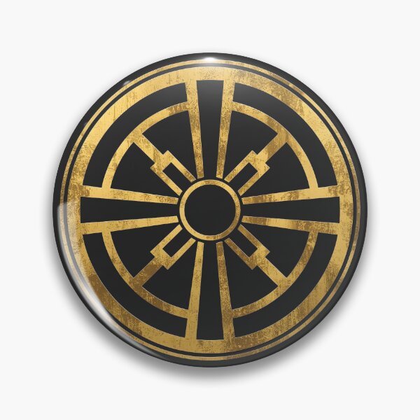 Item preview, Golden Sacred Wheel: Timeless Spiritual Harmony Design designed and sold by Idrojibz.