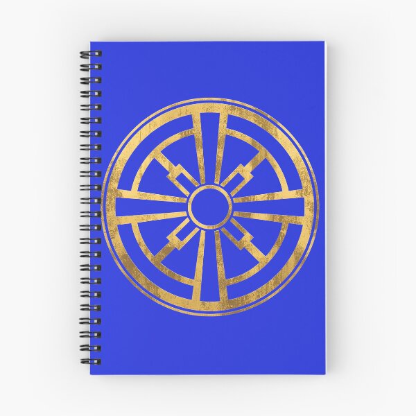 Item preview, Golden Sacred Wheel: Timeless Spiritual Harmony Design designed and sold by Idrojibz.