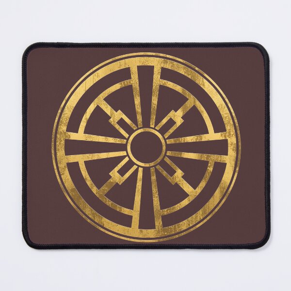 Item preview, Golden Sacred Wheel: Timeless Spiritual Harmony Design designed and sold by Idrojibz.