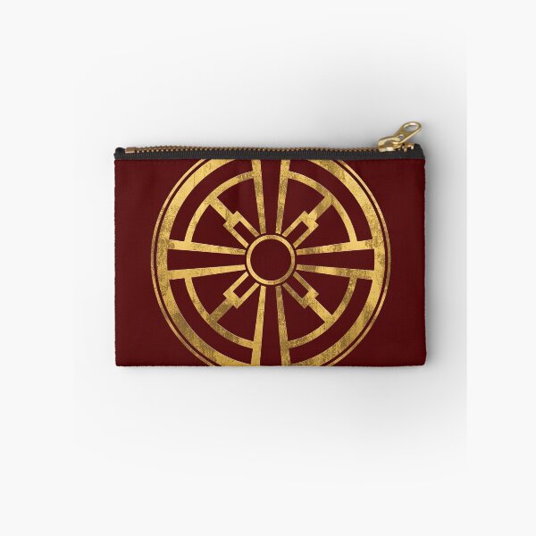 Item preview, Golden Sacred Wheel: Timeless Spiritual Harmony Design designed and sold by Idrojibz.