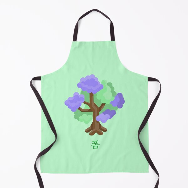 Item preview, Green Purple Spring Tree Korean designed and sold by DJCartoonDesigns.