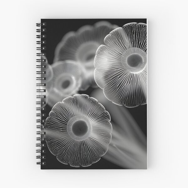 Item preview, Bioluminescent Jellyfish Organic Abstract Glowing Forms designed and sold by daila70.