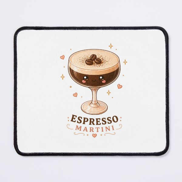 Item preview, Cute espresso martini cocktail design designed and sold by Design by Sara.