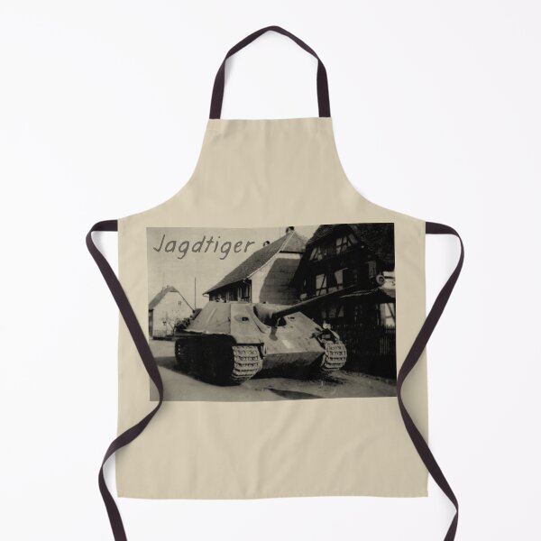 Item preview, Jagdtiger German WW2 Tank Destroyer Village Street Photograph designed and sold by MilitaryMart.