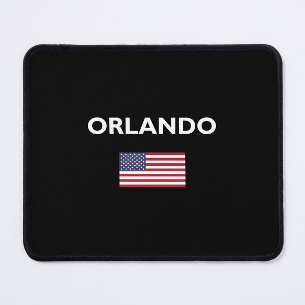Item preview, Orlando Florida USA American Flag Dark Color designed and sold by TinyStarAmerica.