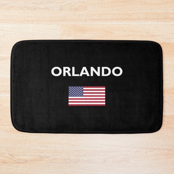 Item preview, Orlando Florida USA American Flag Dark Color designed and sold by TinyStarAmerica.