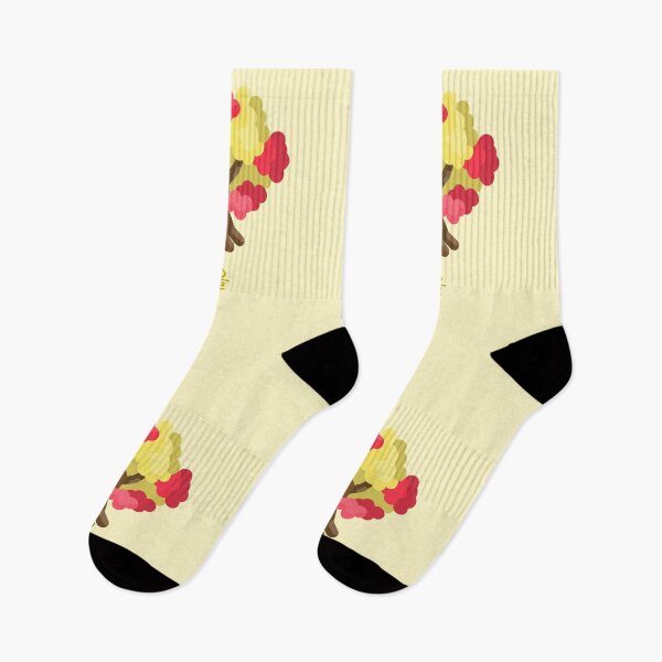 Item preview, Red Yellow Fall Autumn Tree Korean designed and sold by DJCartoonDesigns.