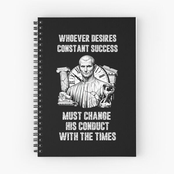 Item preview, Machiavelli Quote Neoclassical Bust – Adapt or Fall Philosophy Design designed and sold by storelibertys.