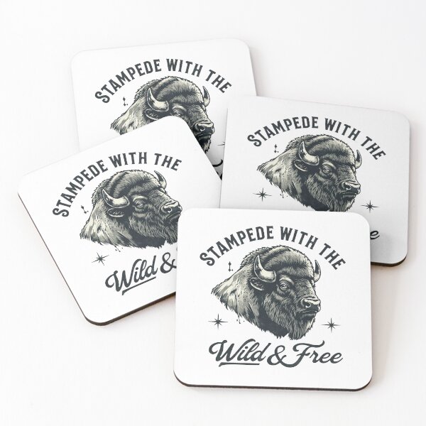 Item preview, Bison picture with funny slogan designed and sold by lucyinspace.