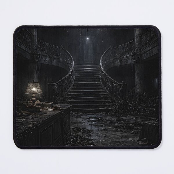 Item preview, Abandoned Mansion Staircase – Melancholy 015 designed and sold by Capone-Gallery.