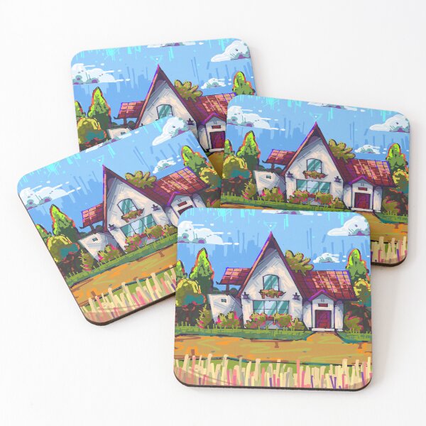 Item preview, Cozy Cottage House Illustration designed and sold by TomatiLove.
