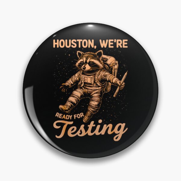 Item preview, Funny Raccoon Teacher State Testing Life Test Day Chaos Humor designed and sold by FerminVigo.