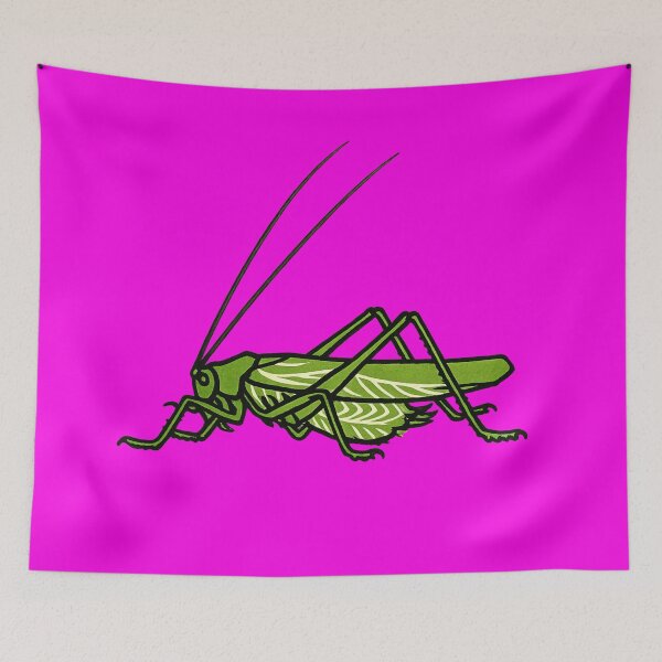 Item preview, Grasshopper Illustration – Bold Insect Art for Nature Lovers & Collectors designed and sold by Analog Aura .