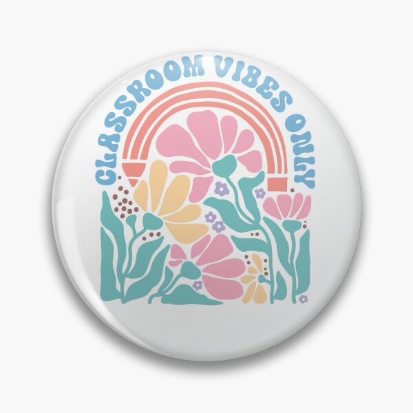 Item preview, Classroom Vibes Only Boho Rainbow Flower Teacher Life designed and sold by krystalRomanart.