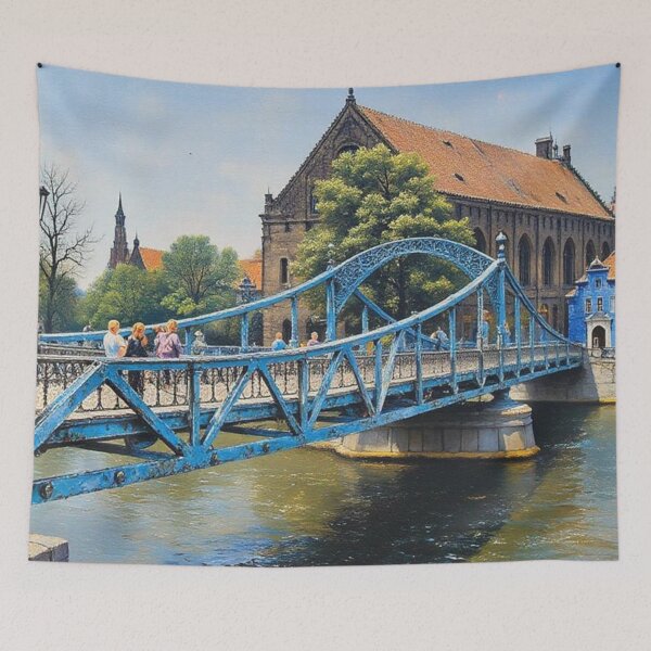 Item preview, Wrocław Cathedral Bridge designed and sold by sid1802.