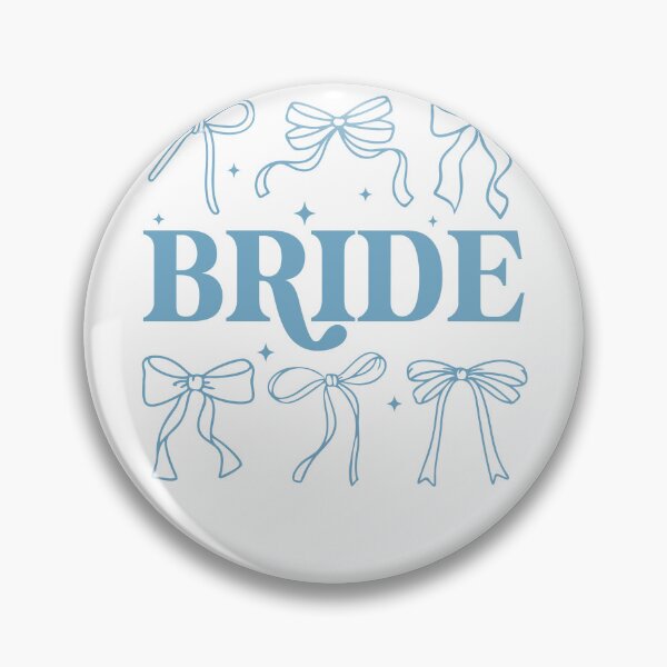 Item preview, Bride Blue Coquette Bows designed and sold by krystalRomanart.