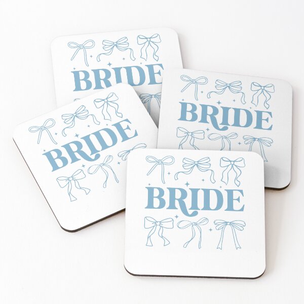 Item preview, Bride Blue Coquette Bows designed and sold by krystalRomanart.