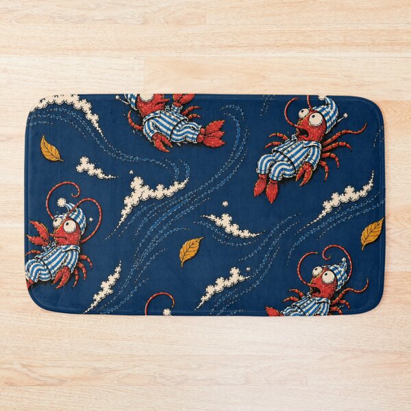Item preview, Shrimp in pajamas swept away by the current designed and sold by OlmoconPeras.