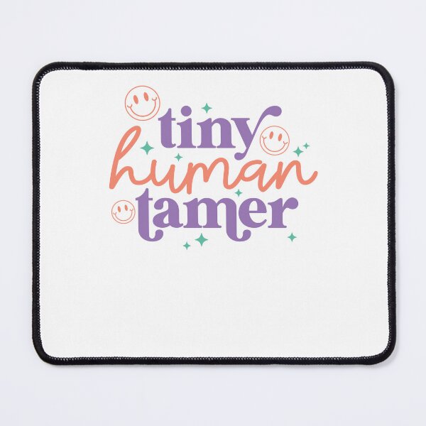 Item preview, Tiny Human Tamer Retro Groovy designed and sold by krystalRomanart.