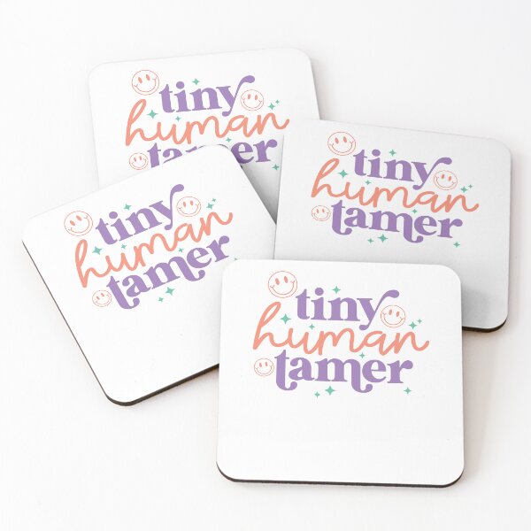 Item preview, Tiny Human Tamer Retro Groovy designed and sold by krystalRomanart.