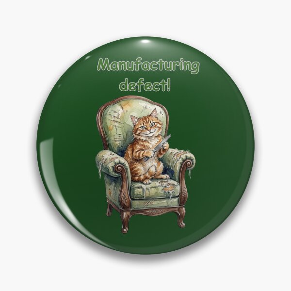 Item preview, Cheeky Cat Sitting on Arm Chair filing its Nails designed and sold by TB-73.