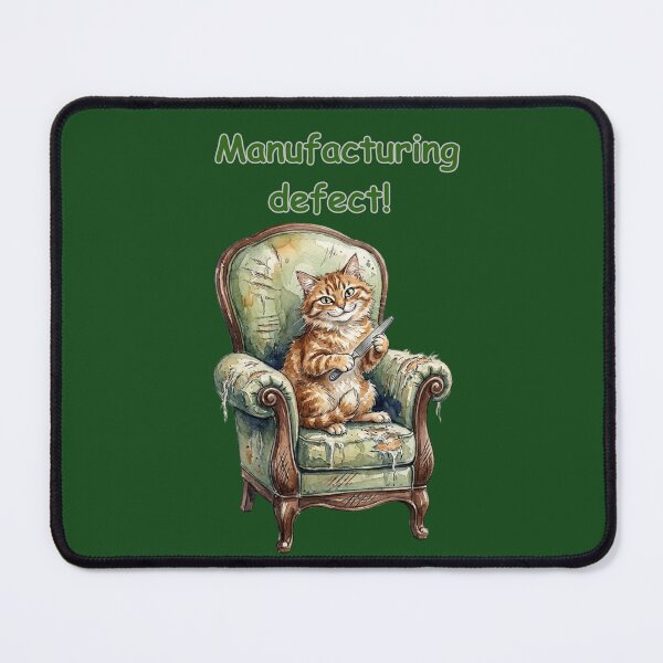 Item preview, Cheeky Cat Sitting on Arm Chair filing its Nails designed and sold by TB-73.