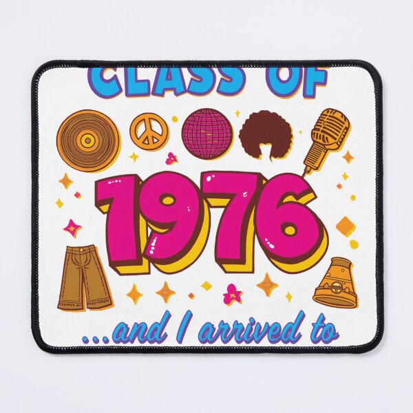 Item preview, Class of 1976 Retro 50th Birthday T-Shirt designed and sold by BornFabulous.