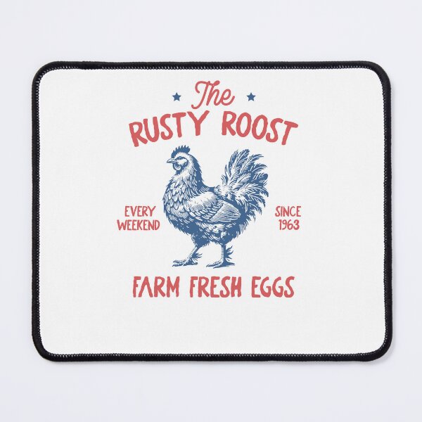 Item preview, The Rusty Roost Farm Fresh Eggs Vintage designed and sold by krystalRomanart.