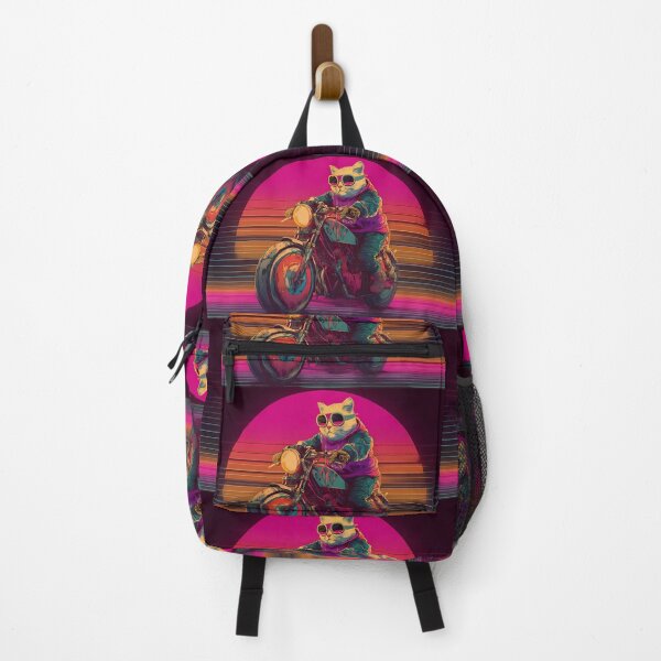 Item preview, Quirky Cat Adventures Two Wheels Humor Style designed and sold by ART ATTACK ZONE.