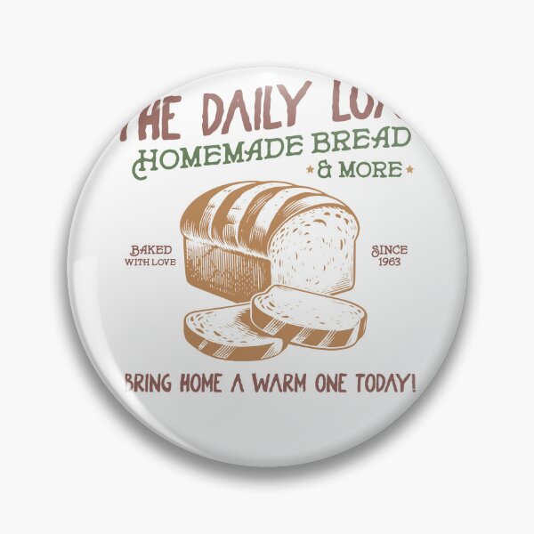 Item preview, The Daily Loaf Homemade Bread Vintage Bakery designed and sold by krystalRomanart.