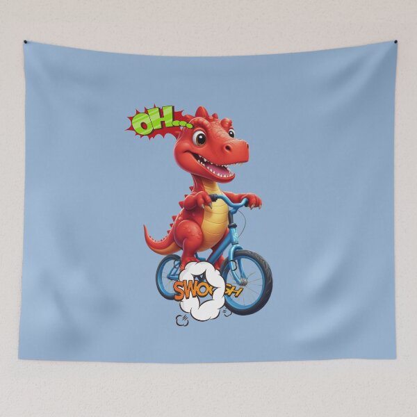 Item preview, driving dinosaurs designed and sold by KIDS-PRINTS.