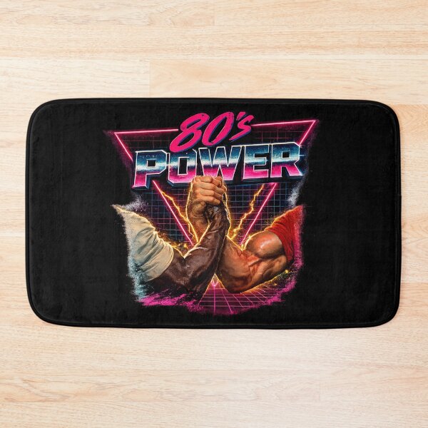Item preview, 80’s Power Handshake – Retro Action Rivalry Design designed and sold by Wawan35200.