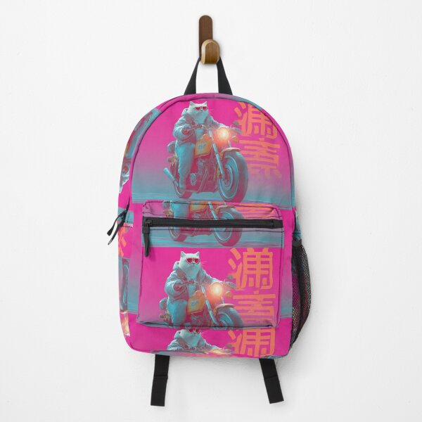 Item preview, Fashion Quirky Cat Adventures Two Wheels Humor Style designed and sold by ART ATTACK ZONE.