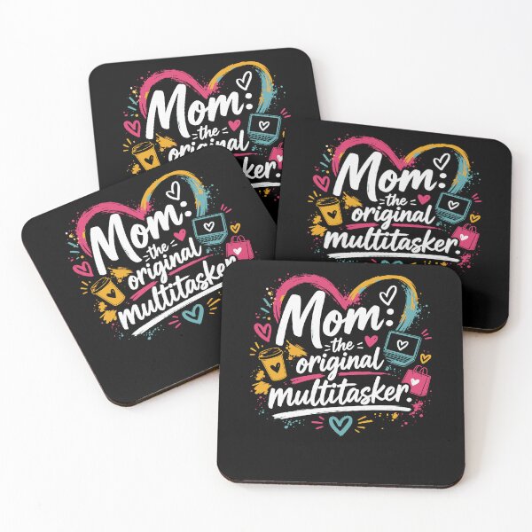 Item preview, Mom: The Original Multitasker – Funny Mom Design designed and sold by FreshPixelArt.
