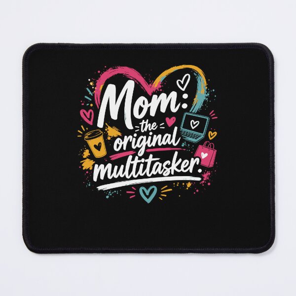 Item preview, Mom: The Original Multitasker – Funny Mom Design designed and sold by FreshPixelArt.