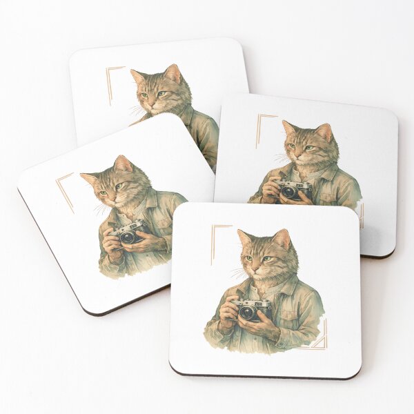 Item preview, Photographer Cat designed and sold by All-Cats-Studio.