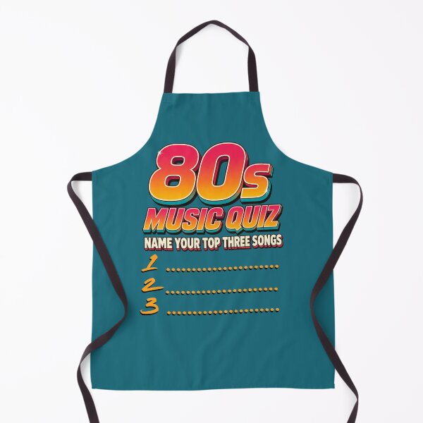 Item preview, 80s Music Quiz Shirt – Name Your Top Three Songs – Retro Vintage 80s T-Shirt designed and sold by Waldero.