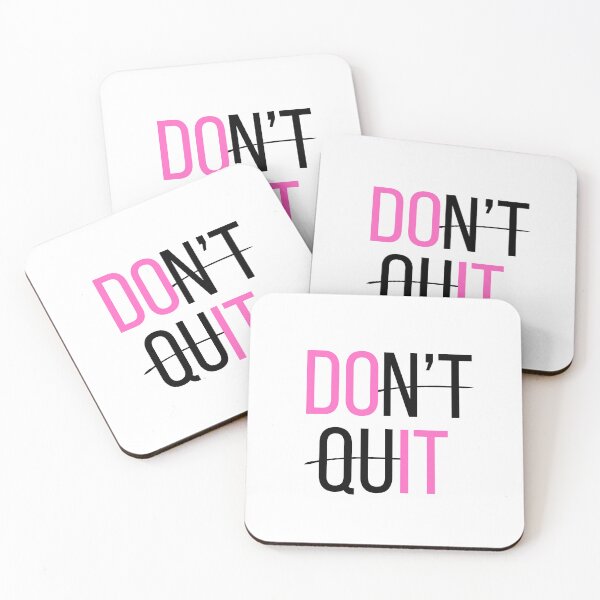 Item preview, Don't quit. Do it. designed and sold by bruise+blush.