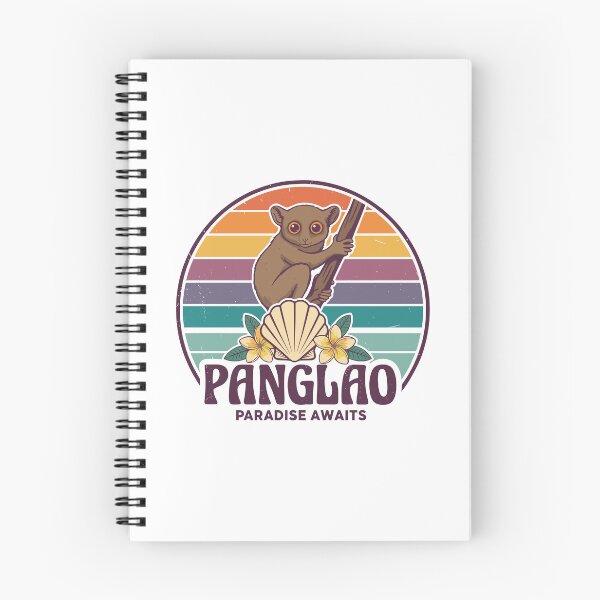 Item preview, Panglao -  Tarsier Retro Tropical Island designed and sold by JessArty ⭐⭐⭐⭐⭐.