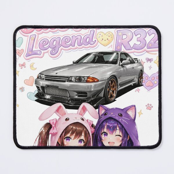 Item preview, Cute Meets Legend: R32 Skyline & Anime Girls | Akihabara Motors designed and sold by AKIHABARAMOTORS.