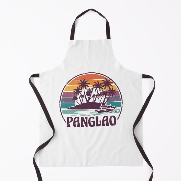 Item preview, Panglao - Island Silhouette Retro Sunset Philippines Beach designed and sold by JessArty ⭐⭐⭐⭐⭐.