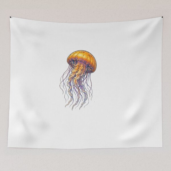 Item preview, Colorful Jellyfish – Ocean Art Design designed and sold by Combat Skies.