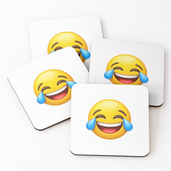 Item preview, Crying Laugh Emoji Meme Sticker designed and sold by VIBE BY NADA.