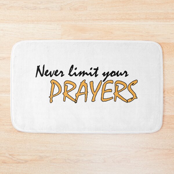 Item preview, Never limit your prayers designed and sold by Positive Mindzet!.