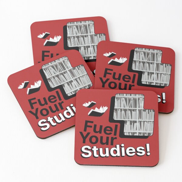 Item preview, Fuel Your Studies: Motivational Academic Library Design designed and sold by TZAR WORKS.