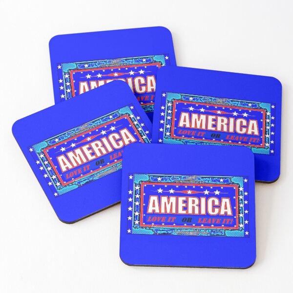 Item preview, AMERICA LOVE IT OR LEAVE IT designed and sold by Imagin8er.